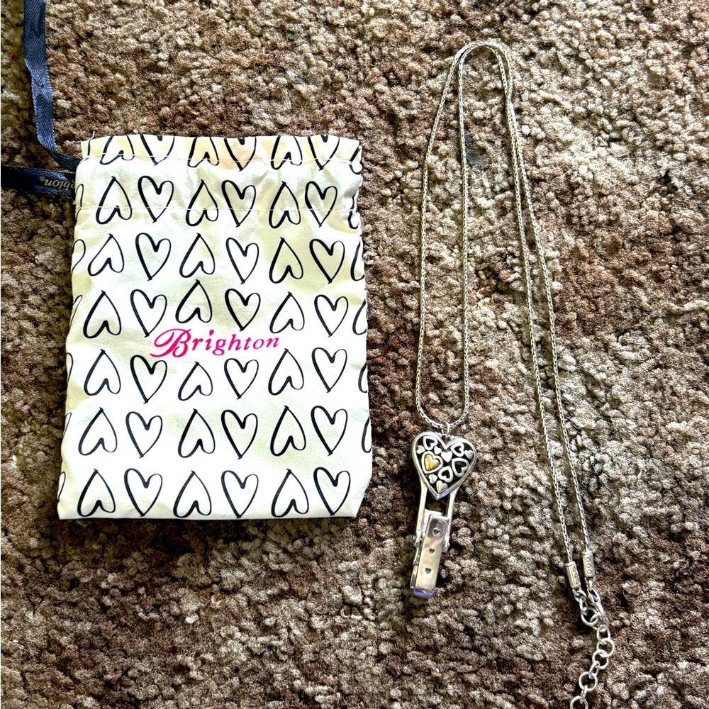Brighton Badge Clip Lanyard Necklace